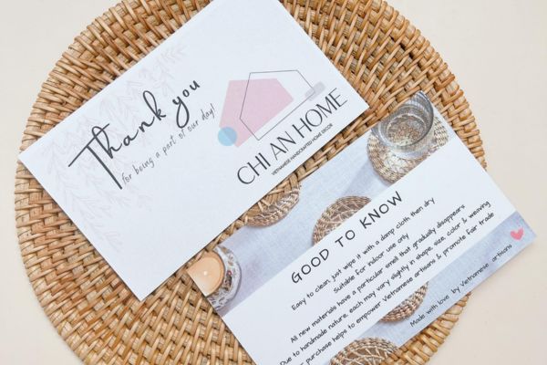 Mẫu card cảm ơn đẹp, chuyên nghiệp, chất lượng cao