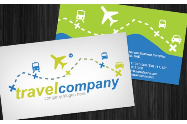 Mẫu card visit công ty du lịch đẹp, chuyên nghiệp