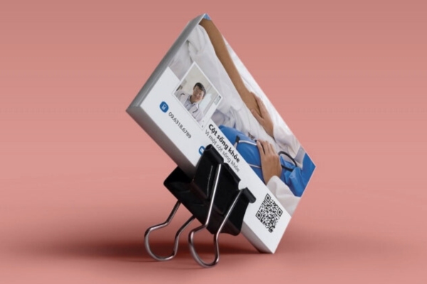 Mẫu card visit bác sĩ thiết kế chuẩn Y Khoa, đẹp mắt