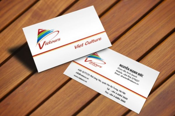 Mẫu card visit công ty du lịch đẹp, chuyên nghiệp