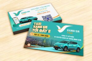 Mẫu card visit taxi đẹp, thiết kế chuyên nghiệp tại Hà Nội