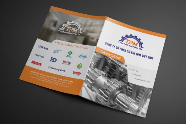 Mẫu catalogue cơ khí giá rẻ, mẫu đẹp tại Hà Nội