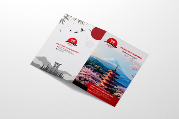 Mẫu catalogue du học đẹp, chất lượng cao tại Hà Nội