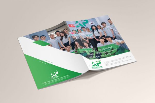 Mẫu catalogue du học đẹp, chất lượng cao tại Hà Nội