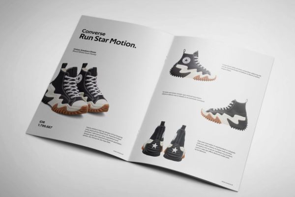 Mẫu catalogue giày đẹp, chất lượng cao tại Hà Nội