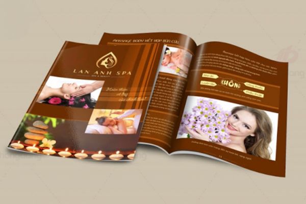Mẫu catalogue spa giá rẻ, chất lượng cao tại Hà Nội