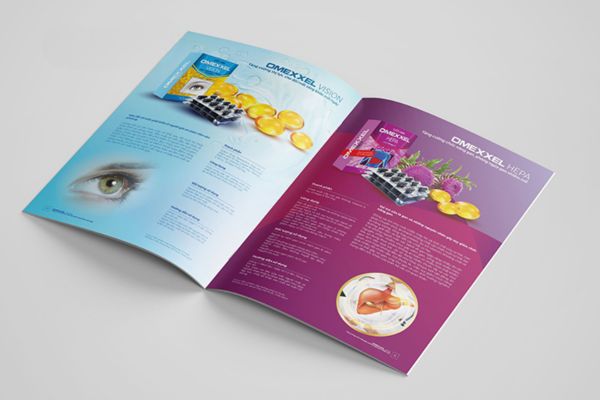 Mẫu catalogue thực phẩm chức năng đẹp, chất lượng cao