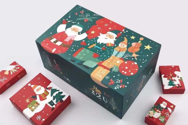 Mẫu hộp quà giáng sinh đẹp, chất lượng cao