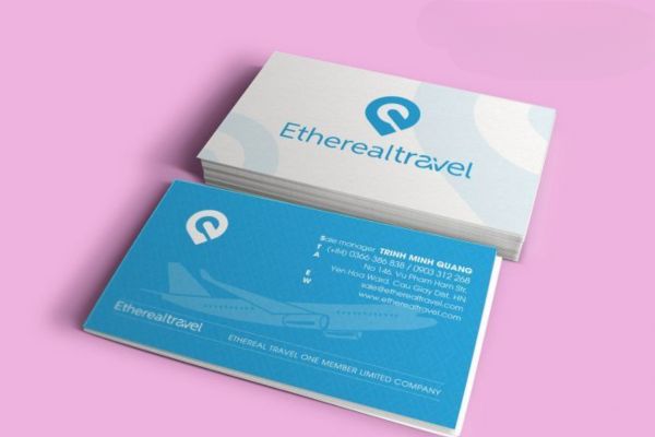 Mẫu card visit công ty du lịch đẹp, chuyên nghiệp