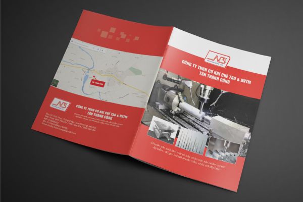 Mẫu catalogue cơ khí giá rẻ, mẫu đẹp tại Hà Nội