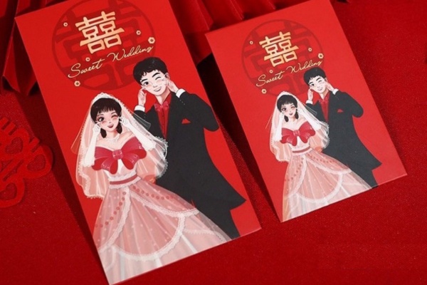 Mẫu in phong bì cưới đẹp mắt