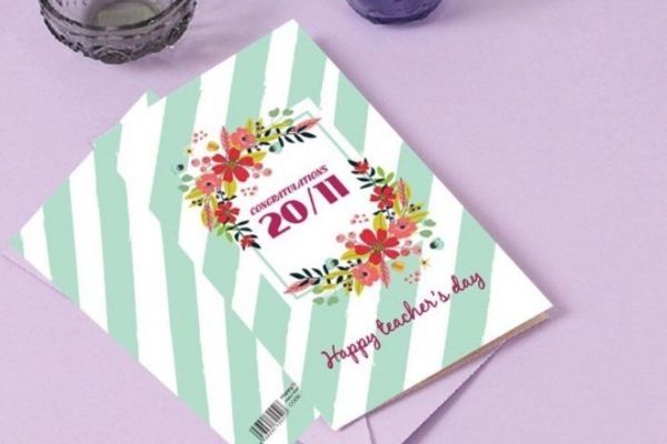 Mẫu in thiệp 20-11 đẹp, chất lượng tại Hà Nội