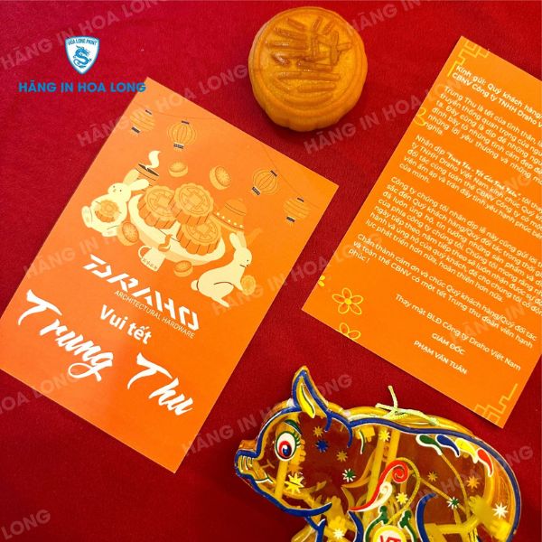Mẫu thiệp trung thu đẹp, chất lượng tại Hoa Long