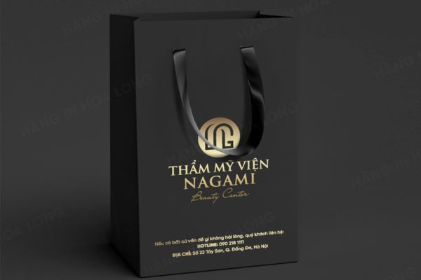 Mẫu túi giấy spa, thẩm mỹ viện đẹp tại Hoa Long