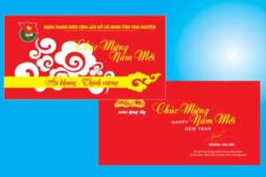 In Hoa Long nhận thiết kế và in ấn mẫu phong bì đoàn thanh niên cao cấp