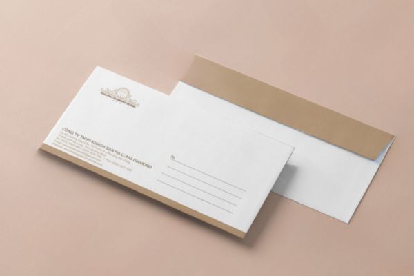 Mẫu phong bì nhà hàng, khách sạn đẹp, thiết kế theo yêu cầu