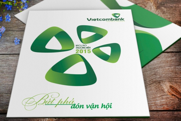 Mẫu phong bì ngân hàng Vietcombank