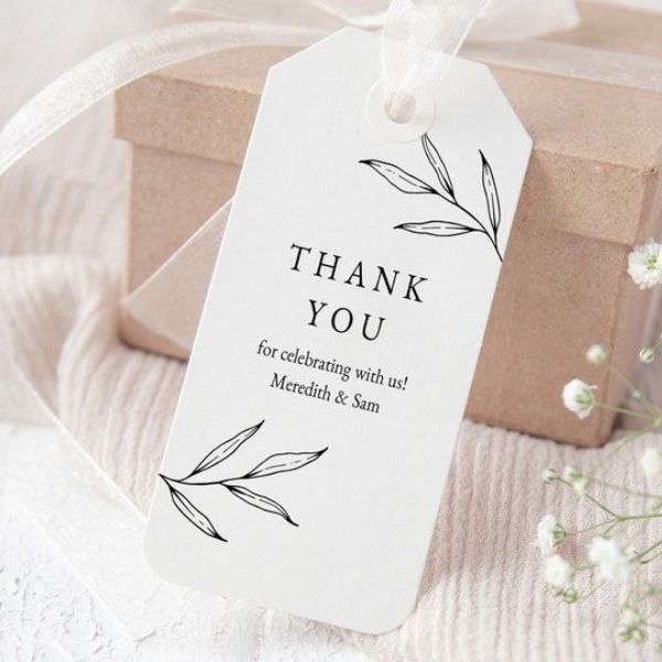 Mẫu tag cảm ơn đẹp, thiết kế theo yêu cầu tại Hà Nội