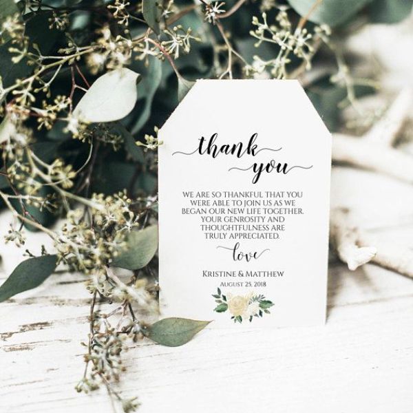 Mẫu tag cảm ơn đẹp, thiết kế theo yêu cầu tại Hà Nội