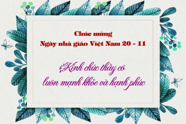 Mẫu in thiệp 20-11 đẹp, chất lượng tại Hà Nội