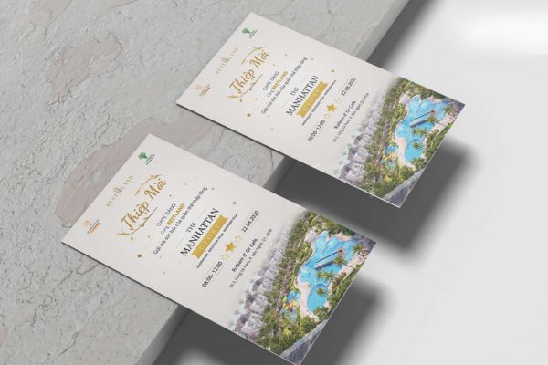 Mẫu thiệp mời hội nghị đẹp, thiết kế theo yêu cầu tại Hà Nội