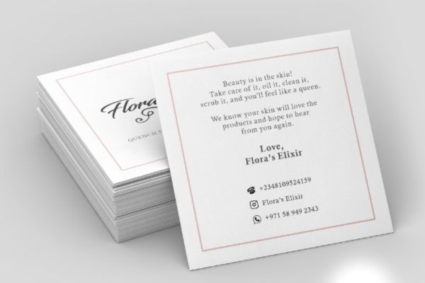 Mẫu card cảm ơn đẹp, chuyên nghiệp, chất lượng cao