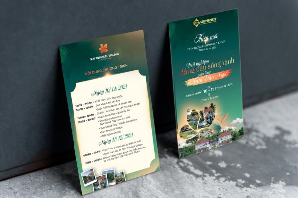 Mẫu thiệp mời hội nghị đẹp, thiết kế theo yêu cầu tại Hà Nội