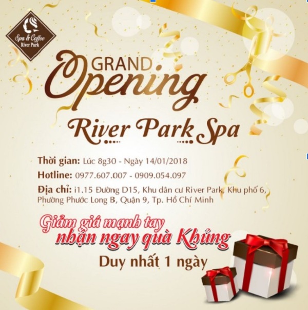 IN Hoa Long nhận thiết kế và in ấn mẫu thiệp mời khai trương spa giá rẻ