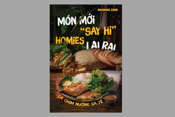 Mẫu tờ rơi hải sản độc đáo