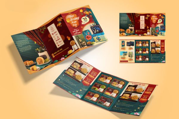 Mẫu tờ rơi trung thu đẹp, thiết kế theo yêu cầu