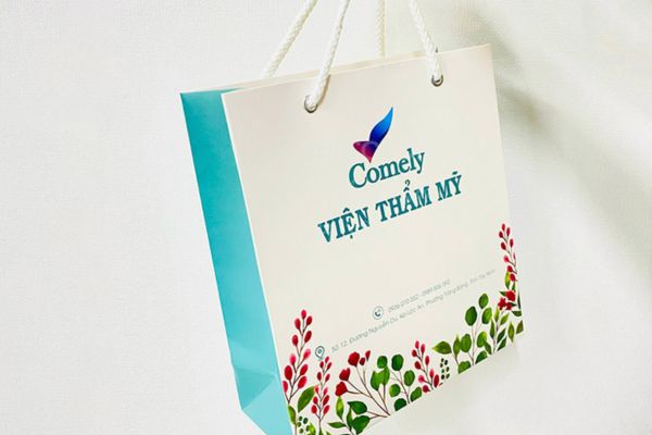 Mẫu túi giấy spa, thẩm mỹ viện đẹp tại Hoa Long