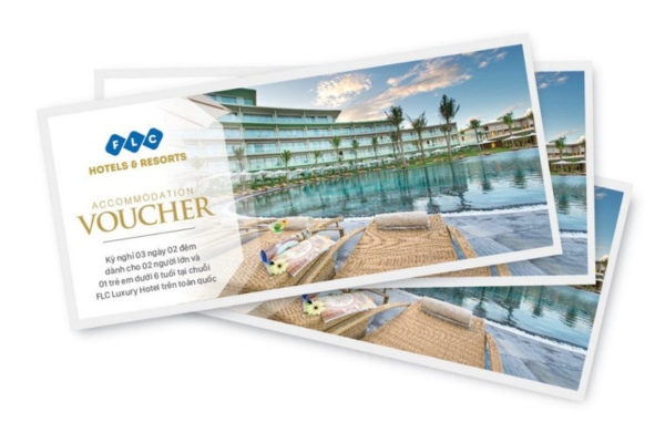 Mẫu voucher khách sạn, hotel đẹp đúng chuẩn đẳng cấp dịch vụ