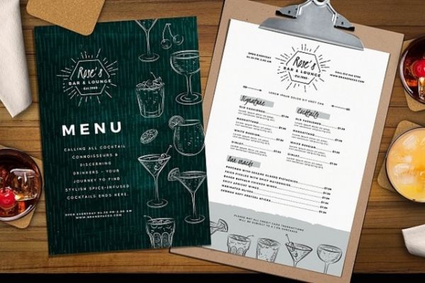 Các loại menu phổ biến