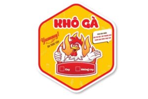 15 mẫu tem khô gà đẹp mắt hút khách