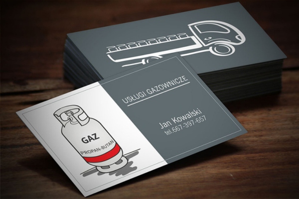 Bộ sưu tập mẫu card visit gas đẹp chuyên nghiệp