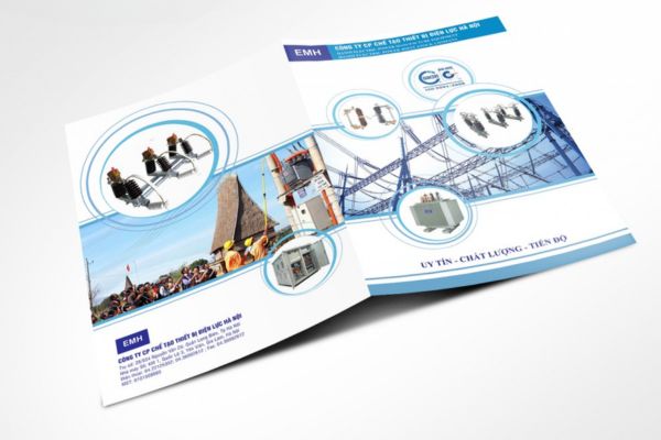 Mẫu catalogue thiết bị điện đẹp, chuyên nghiệp, chất lượng tại Hà Nội