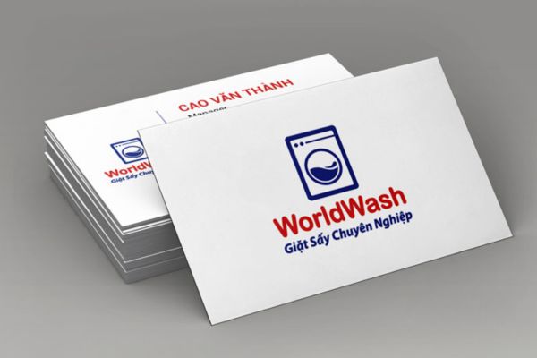 Mẫu card visit giặt là đẹp, thiết kế theo yêu cầu