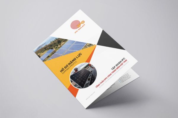 Mẫu catalogue pin mặt trời đẹp, chất lượng cao
