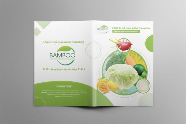 Mẫu catalogue nông sản đẹp, in chất lượng cao tại Hà Nội