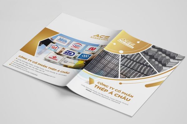 Mẫu catalogue công ty thép đẹp, chất lượng cao tại Hà Nội