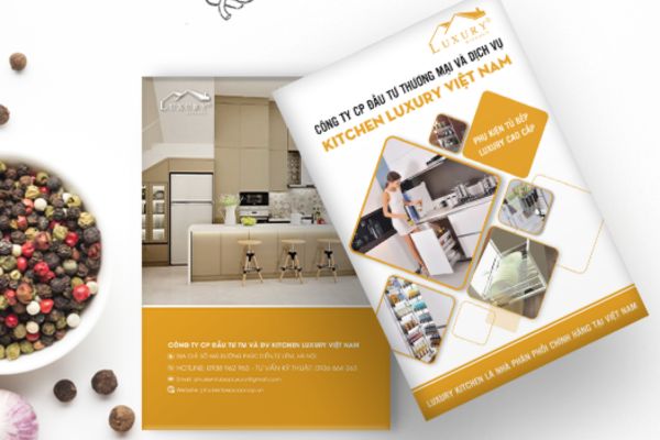 Mẫu catalogue thiết bị nhà bếp đẹp, chất lượng cao