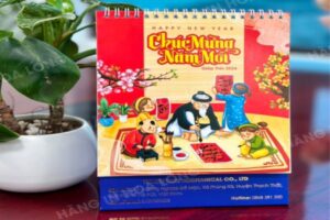 In Hoa Long sử dụng giấy in lịch cao cấp