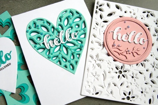 In Hoa Long sử dụng hiệu ứng bề mặt die cutting