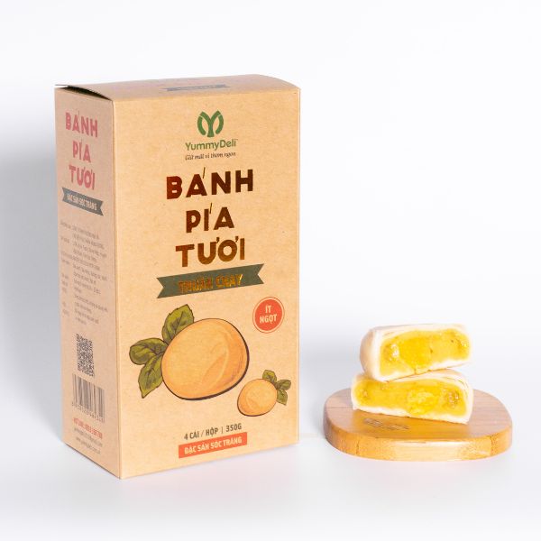 In hộp giấy đựng bánh pía giá rẻ, thiết kế theo yêu cầu