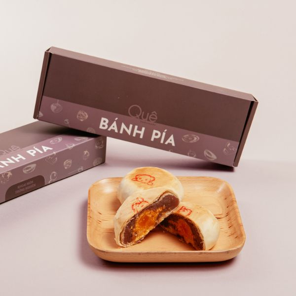 In hộp giấy đựng bánh pía giá rẻ, thiết kế theo yêu cầu