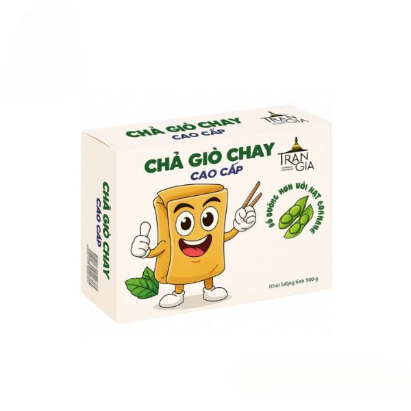 In hộp giấy đựng chả giò giá rẻ, thiết kế theo yêu cầu