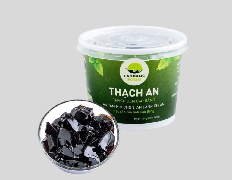 In hộp giấy đựng thạch thu hút