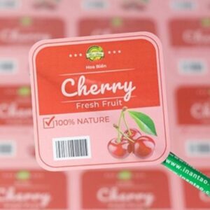 In tem nhãn cherry chất lượng giá tốt tại Hà Nội