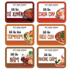 In tem nhãn nước cốt lẩu giá rẻ tại Hà Nội