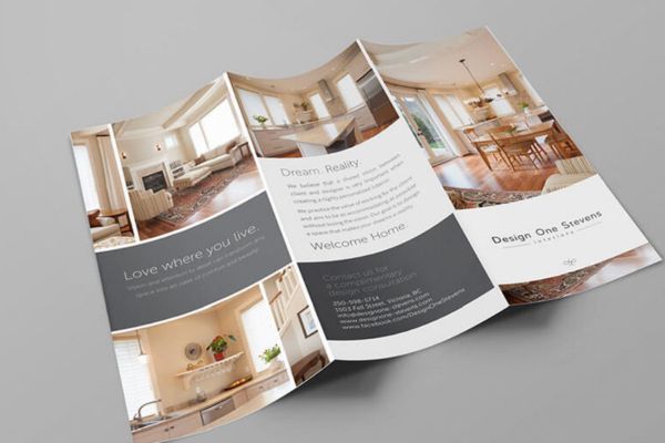 Mẫu brochure nội thất đẹp, thiết kế theo yêu cầu